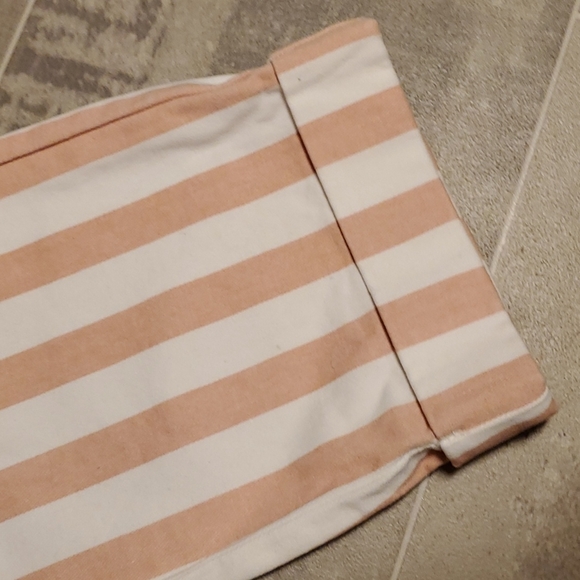 Fun Blush&White Statement Ankle Pants - Picture 3 of 7